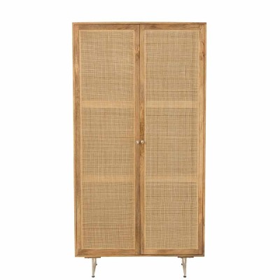 Armoire Rattan - naturel 2