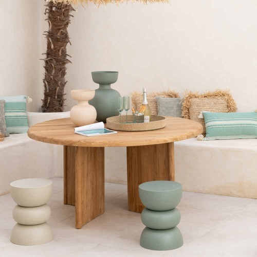 Table Ronde Teck -naturel