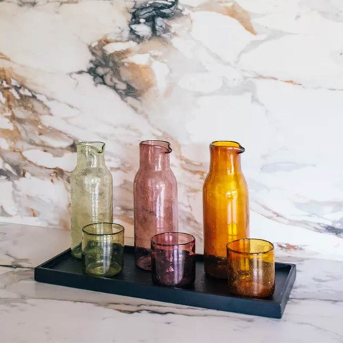 Vico decanter - amber