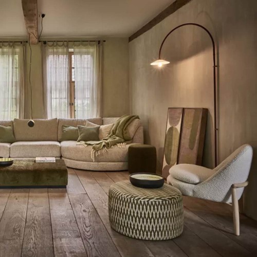 Cocoon armchair - white