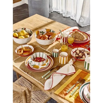 Tasse MYKONOS L 12 x W 8,5 x H 9 cm - rostfarben 2