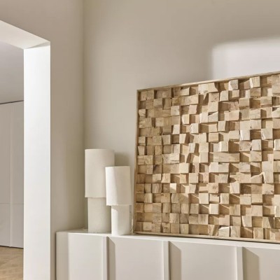 Tischlampe COMPETA DIA 25 x H 69 cm - weiß 2