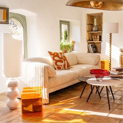 White Cologne sofa Athezza