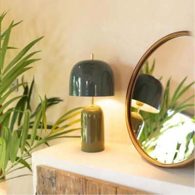 Lampe Julia Bleu/Kaki Athezza