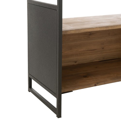 Étagère Bois Recyclé/Métal S