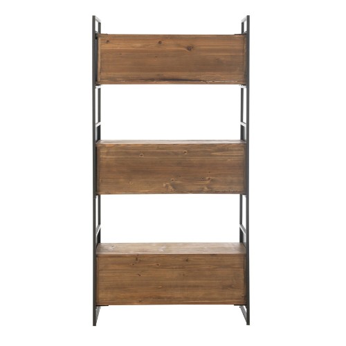 Regal Recyceltes Holz/Metall S