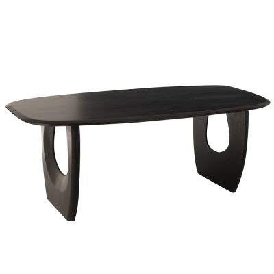 Mesa de comedor negra Mark 2