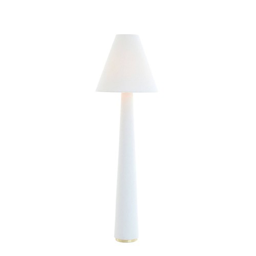 Staande lamp Ø50x168 cm DEVIA krullend crème