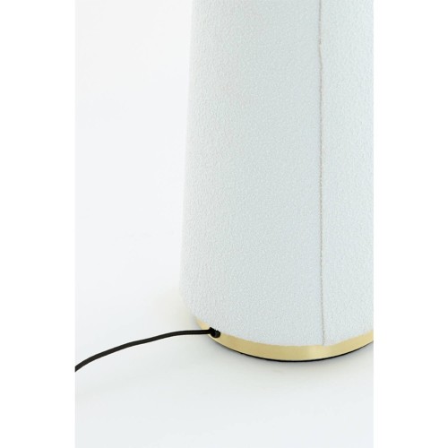 Staande lamp Ø50x168 cm DEVIA krullend crème