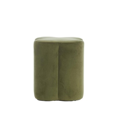 Pouf 38x38x45 cm NALANI verde oliva 2