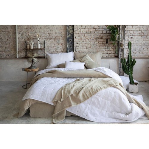 Housse de couette Stonewashed Zeff craie