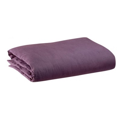 Comforter cover Stonewashed Zeff raisin Vivaraise