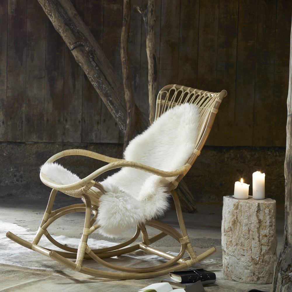 Rocking chair Monet naturel Sika-Design