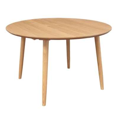 Table à manger Pepper 120-200 cm placage chêne avec 2 allonges 2