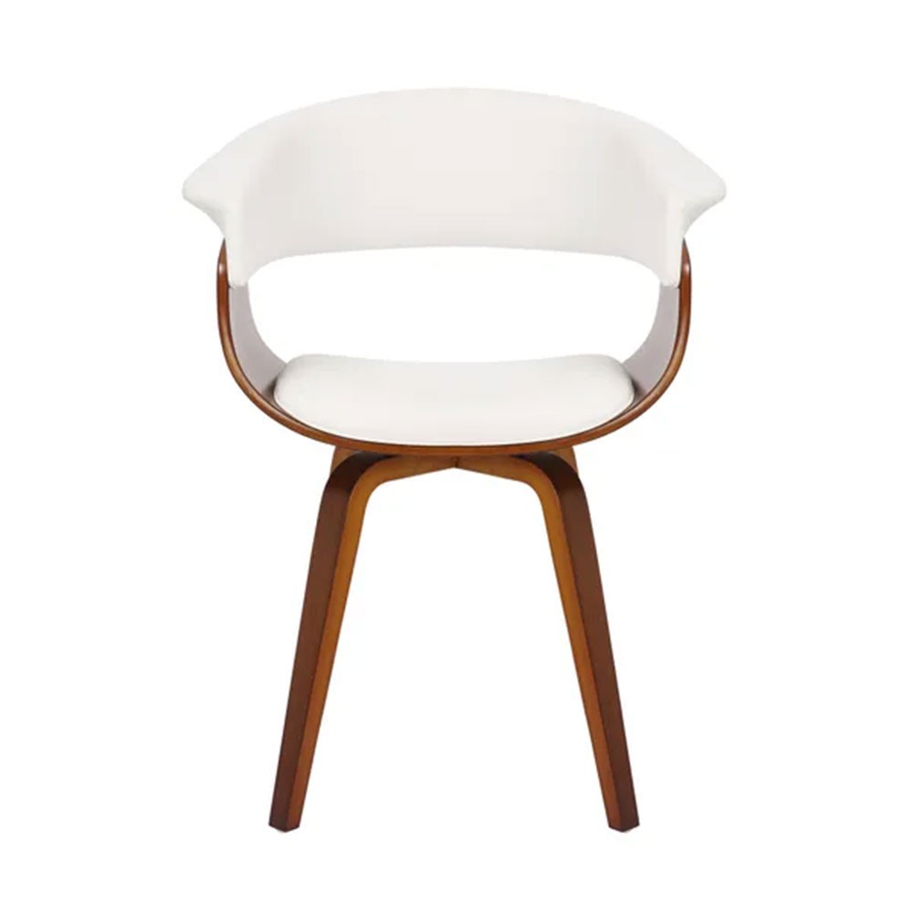 Fauteuil KYO blanc en PU