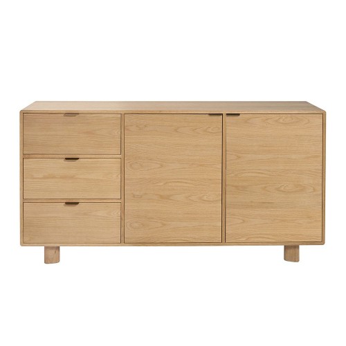 Dressoir SIMONA in licht eiken