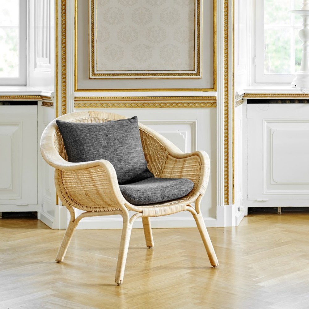 Madame fauteuil naturel Sika-Design