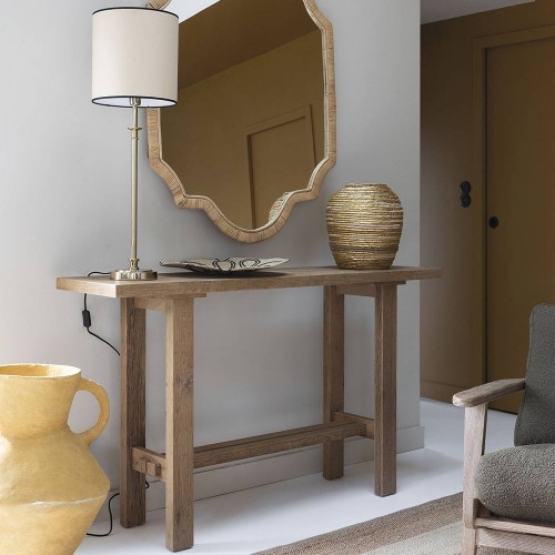 MARCELLE console in light oak