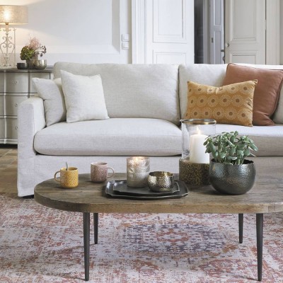 LEO coffee table Blanc d Ivoire