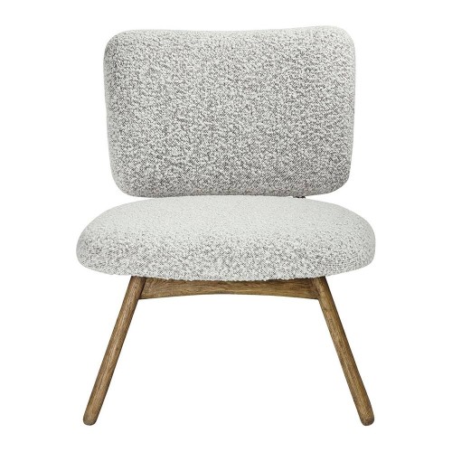 Fauteuil LINA noir et blanc