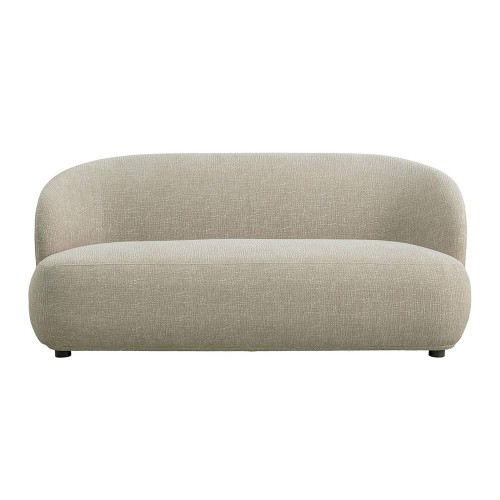 LISETTE sofa in jacquard velvet fabric - Sable