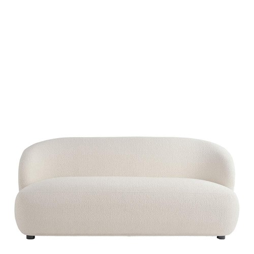 LISETTE Sofa aus Bouclé - Creme