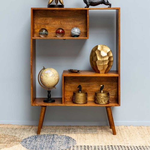 Open reversible bookcase