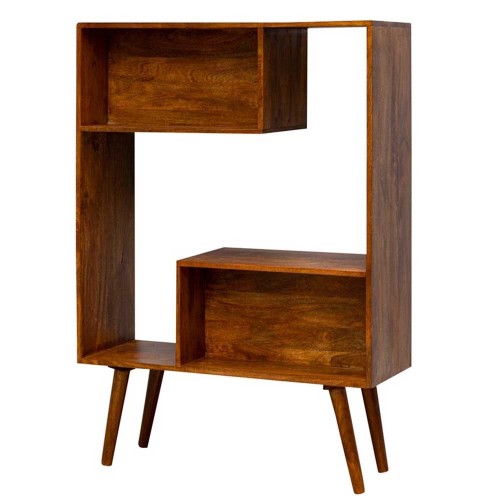 Open reversible bookcase