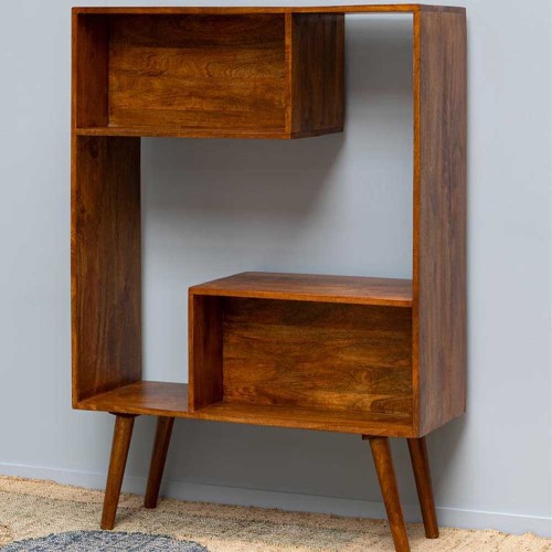 Open reversible bookcase