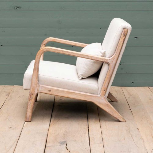 Fauteuil beige Chassepierre