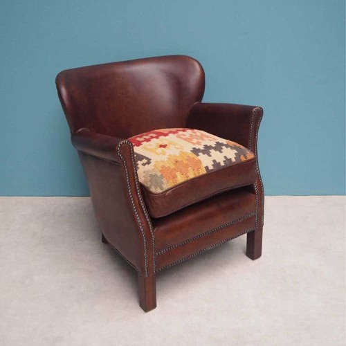 Bruine fauteuil Turner