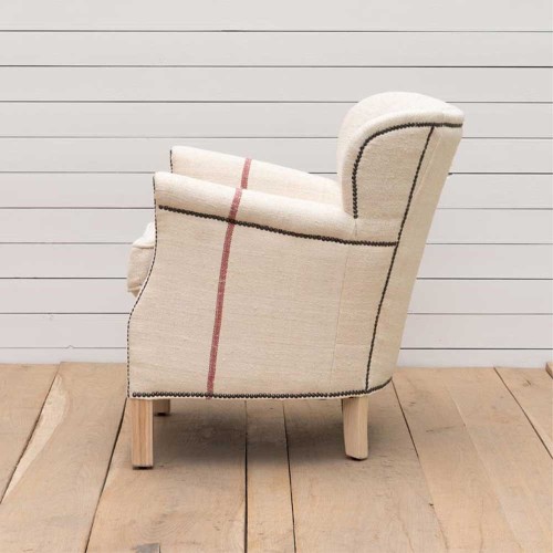 Fauteuil vieux sac à farine Turner