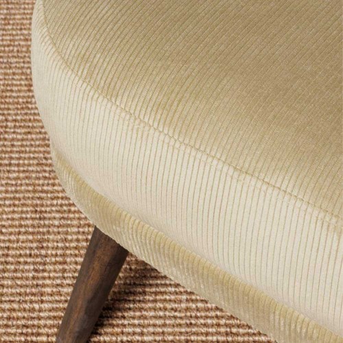 Cyrus anise ribbed armchair