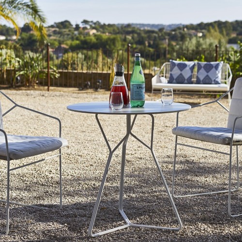 Table Serac 72 cm blanc Oasiq