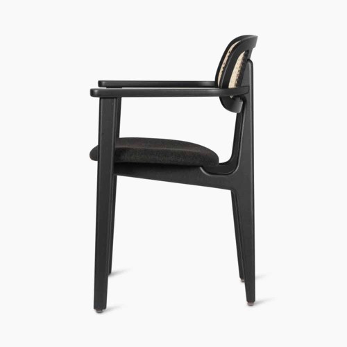 Fauteuil de salle à manger Titus rembourré