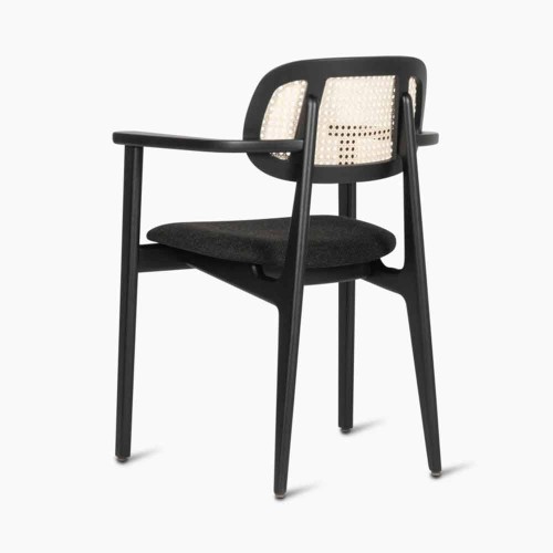 Sillón de comedor tapizado Titus