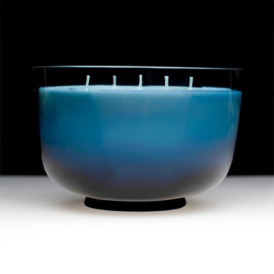 Candela profumata L blu scuro Panare 2