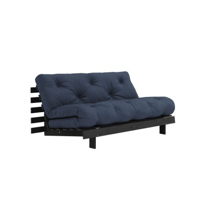 Slaapbank Roots 160 zwart - 737 Navy Karup Design