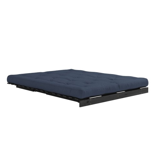 Roots 160 black sofa bed - 737 Navy