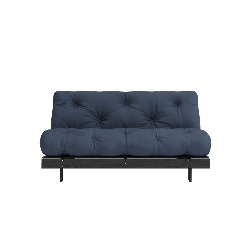 Roots 160 black sofa bed - 737 Navy