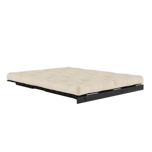 Canapé lit Roots 160 noir - 747 Beige