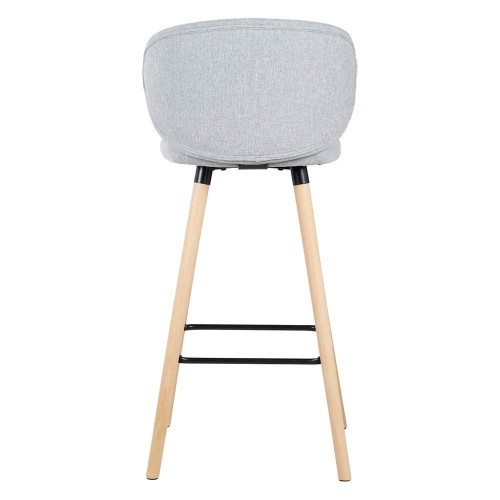 Tiago bar chair light grey fabric