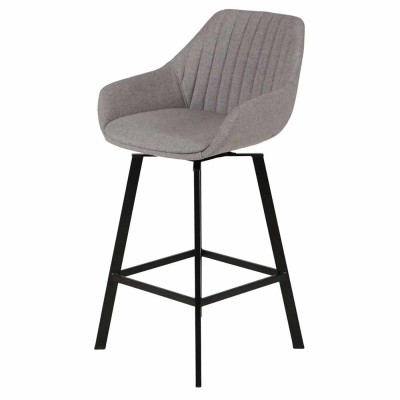 Moss light grey swivel bar chair 2