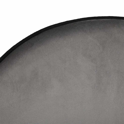 Chaise de bar Maya velours anthracite