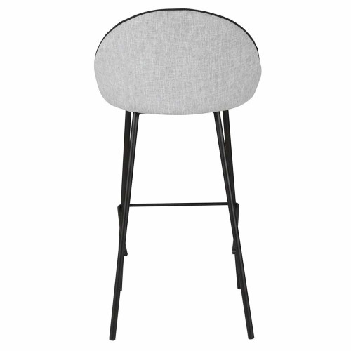 Maya bar chair light grey fabric