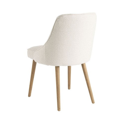 MARCUS curly chair - Cream