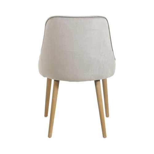 Silla de terciopelo MARCUS - Grège