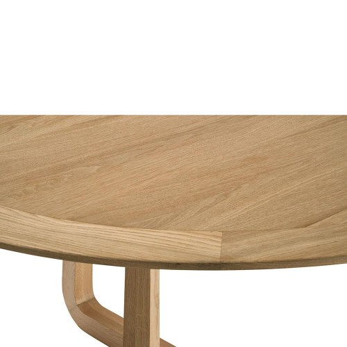 Table MAXINE ronde en chêne clair - ø 150 cm