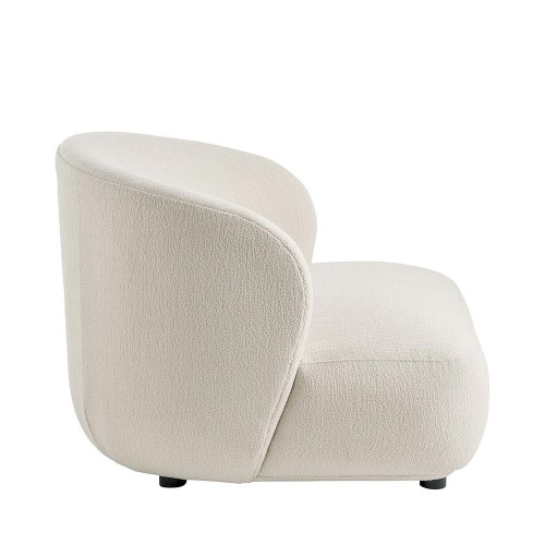 LISETTE large curly armchair - Cream