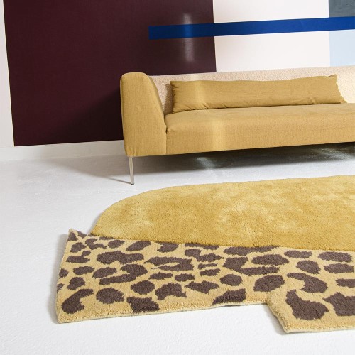 Tappeto Wild Mist ocra caldo